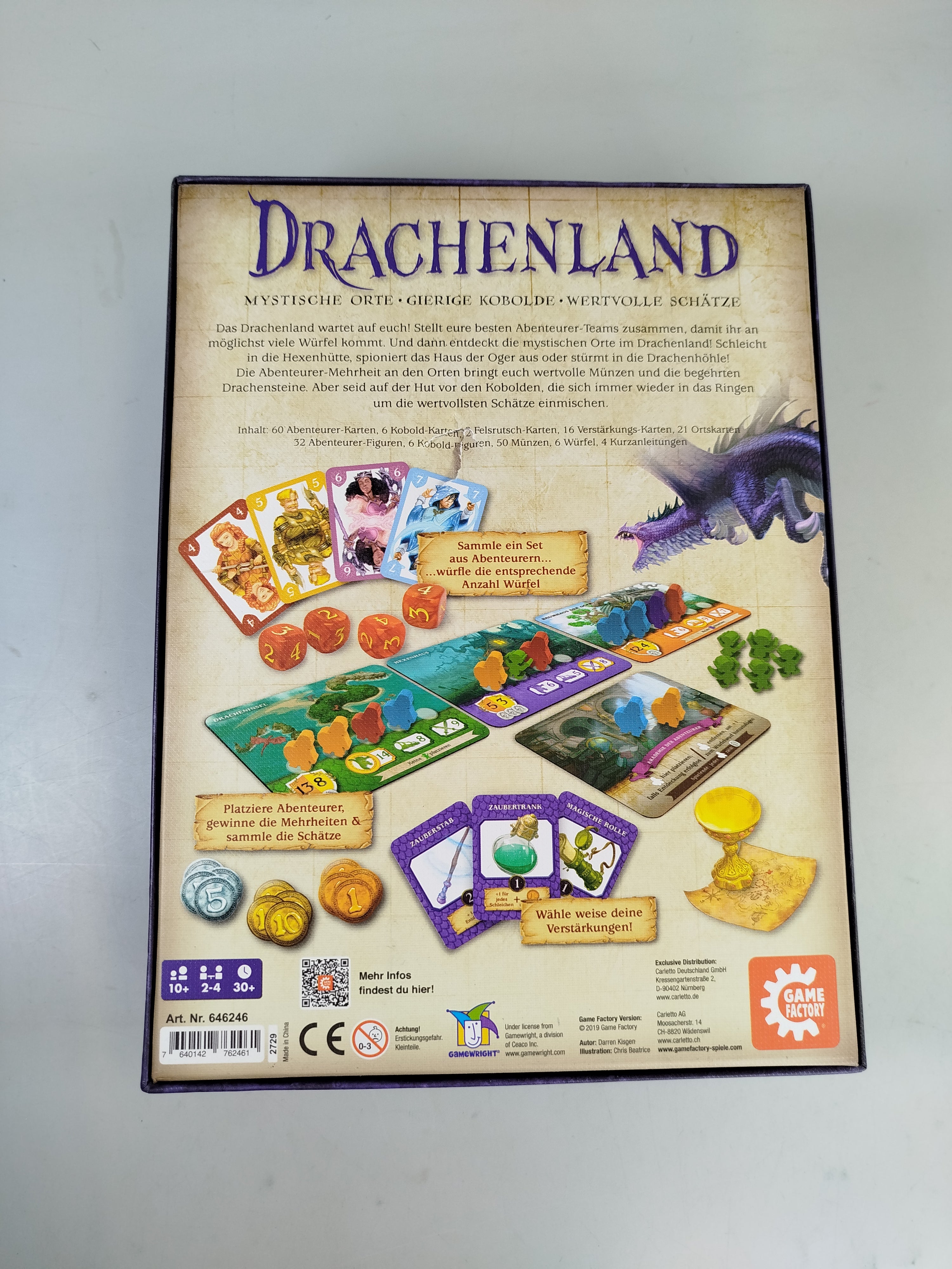 Game Factory Drachenland - Strategiespiel